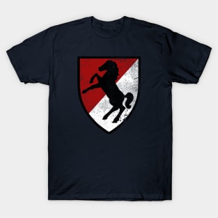 11th Armored Cavalry Regiment (distressed) T-Shirt